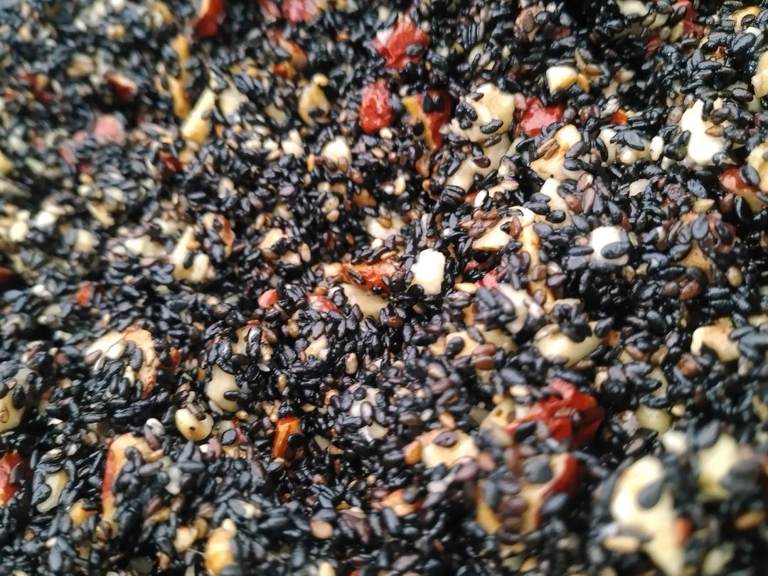 无油无蔗糖养生小零食，芝麻红枣核桃脆饼