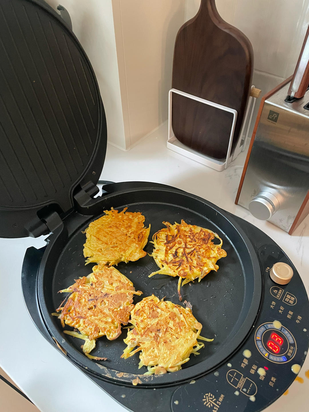 土豆饼(土豆胡萝卜丝饼)