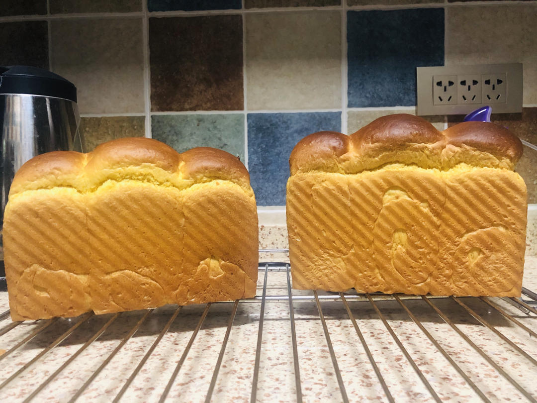 软绵香醇的南瓜吐司