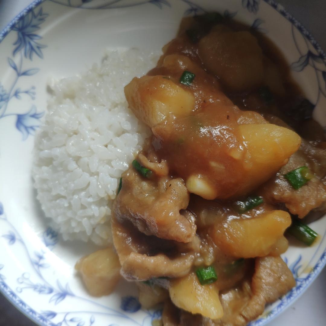 好吃到舔碗底的土豆肥牛拌饭