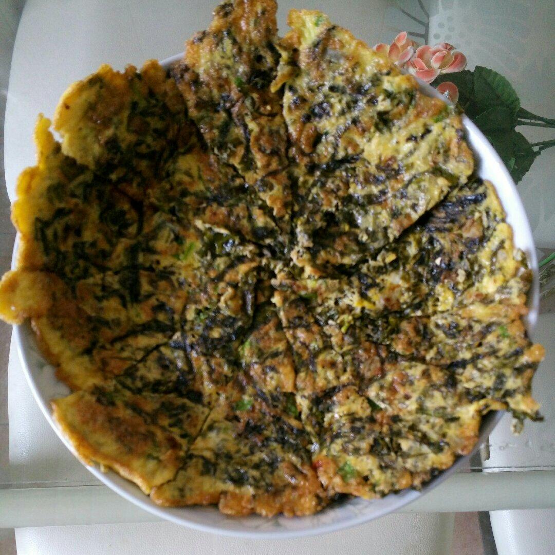 紫菜煎蛋饼