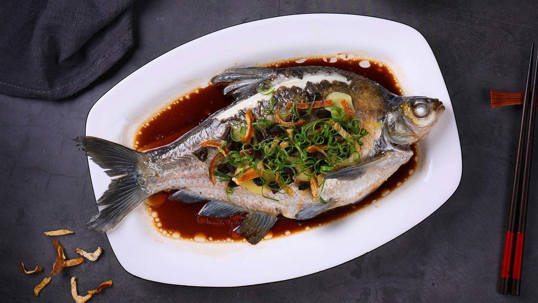 粤味榄角蒸鳊鱼