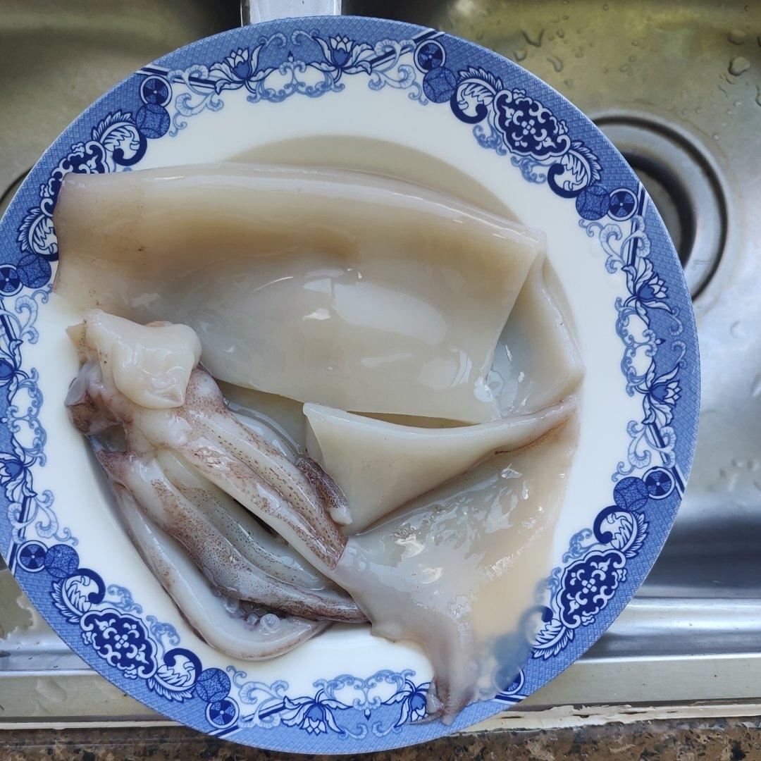 轻松处理鲜鱿鱼