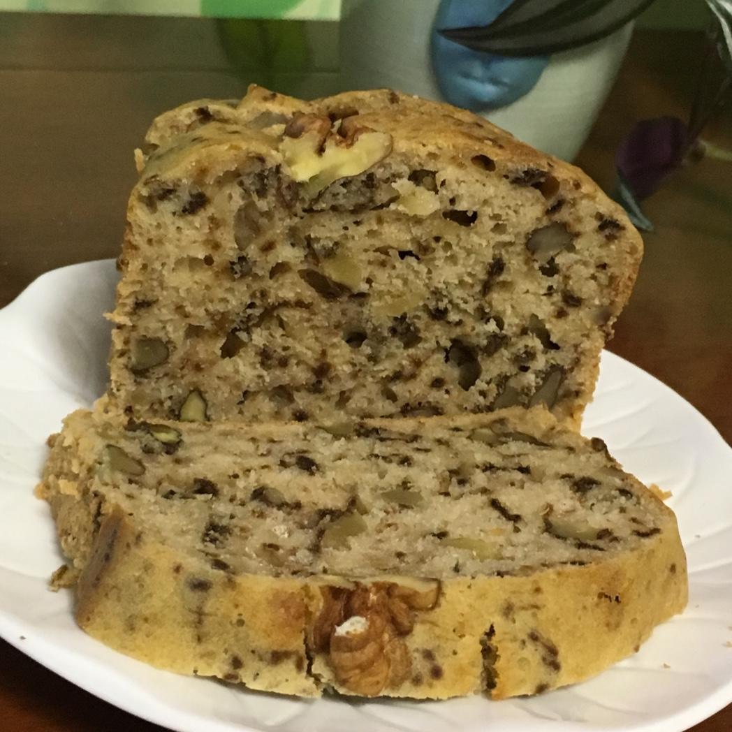 星巴克香蕉核桃蛋糕（Banana loaf）