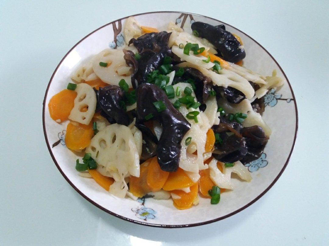 家常素食清炒莲藕片