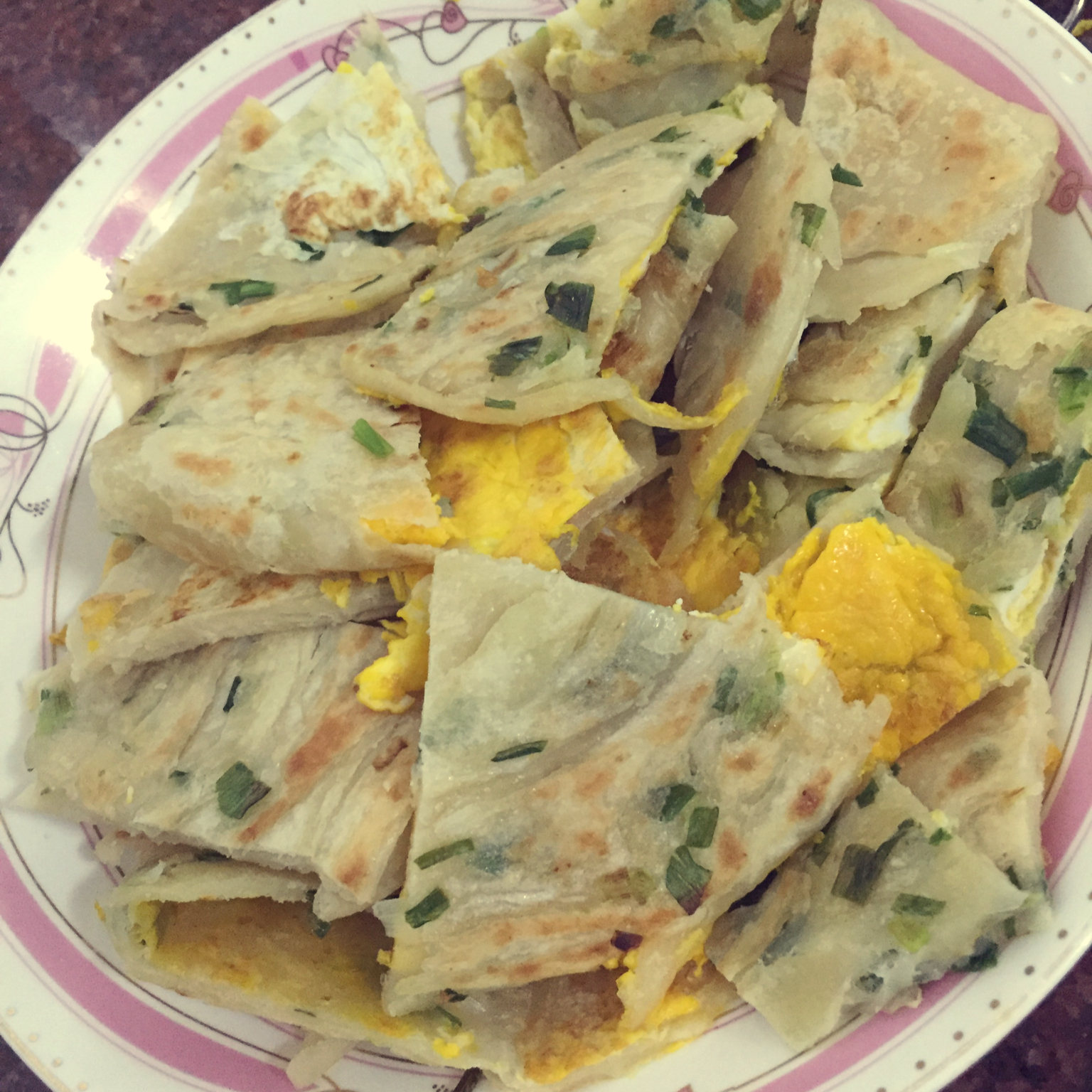 手抓葱油饼