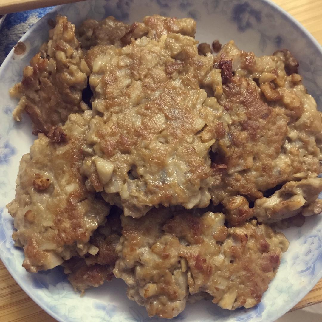 香煎莲藕肉饼