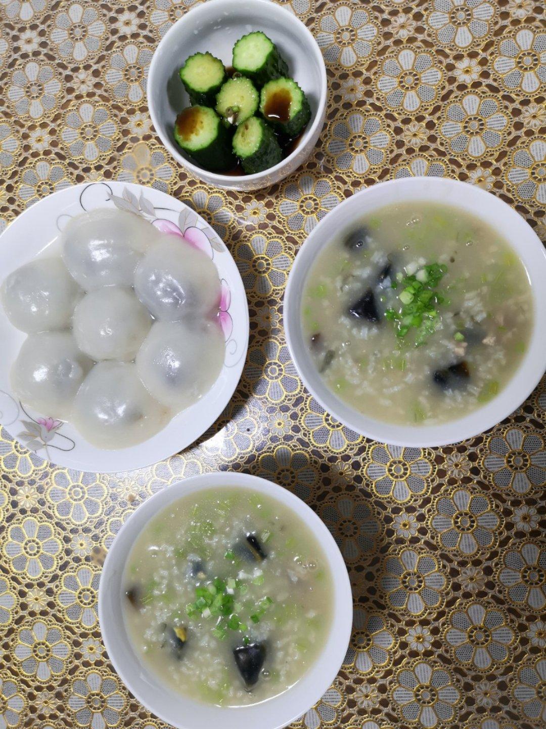 皮蛋瘦肉粥