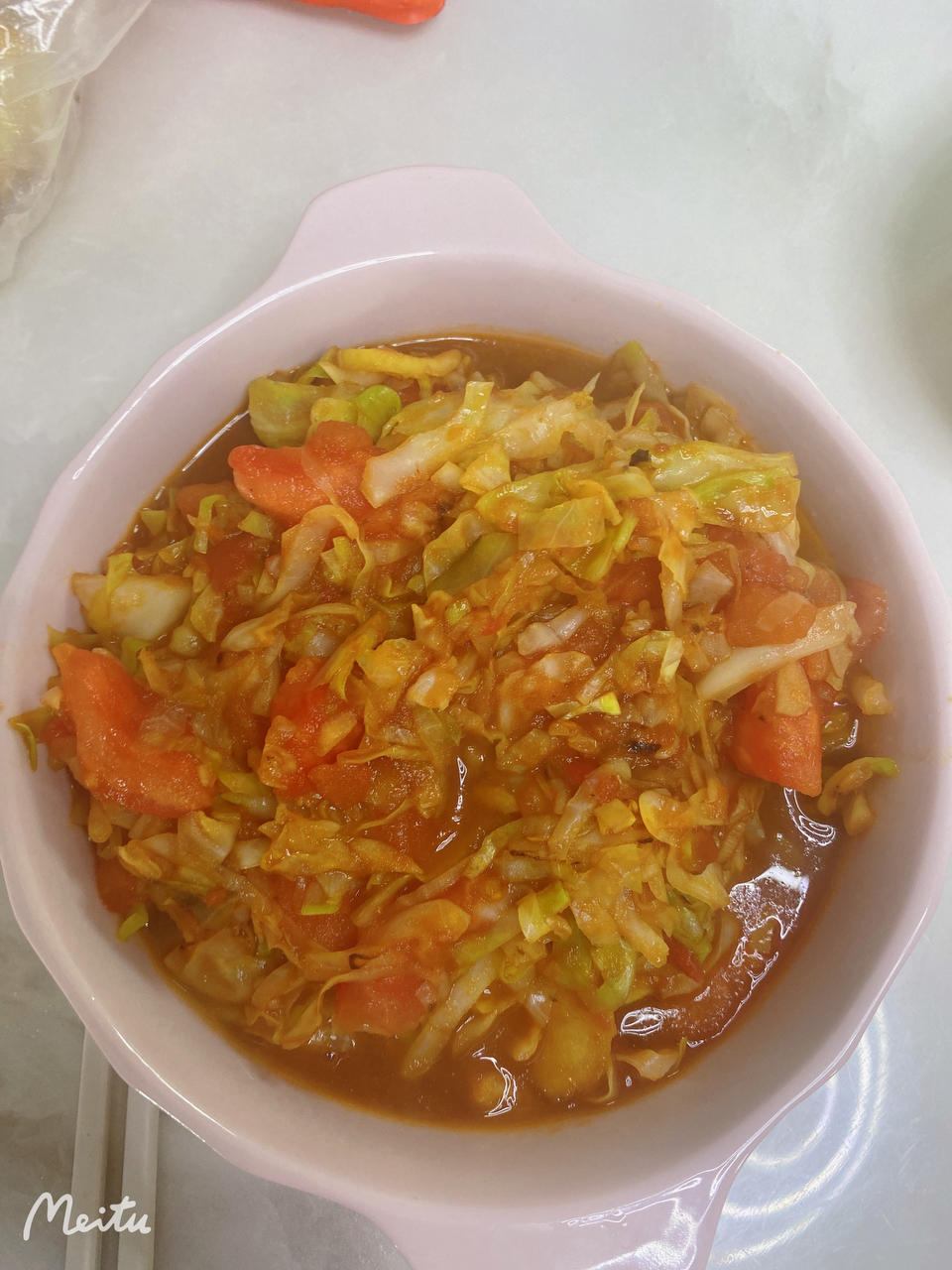 大头菜炒西红柿