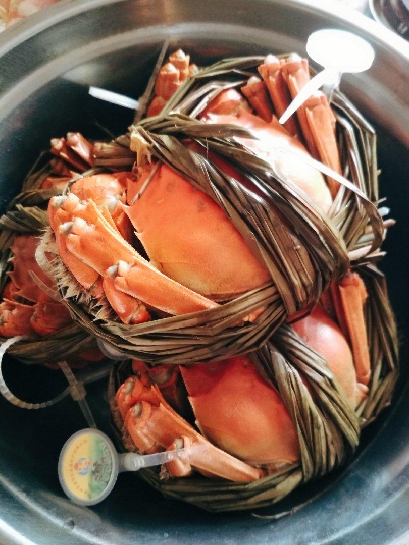 清蒸大闸蟹