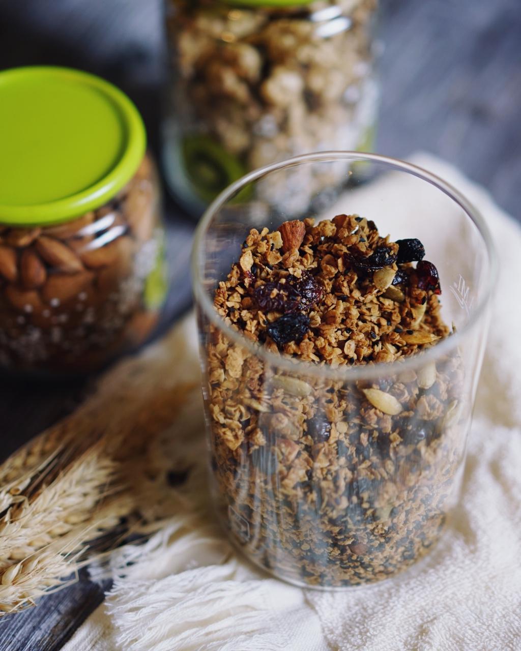 什锦granola烤燕麦片丨健康·零食