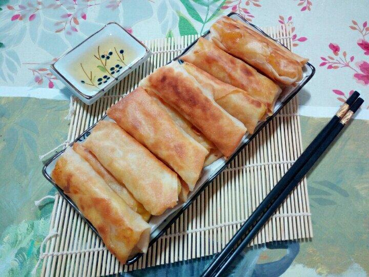会暴浆的芒果芝士春卷