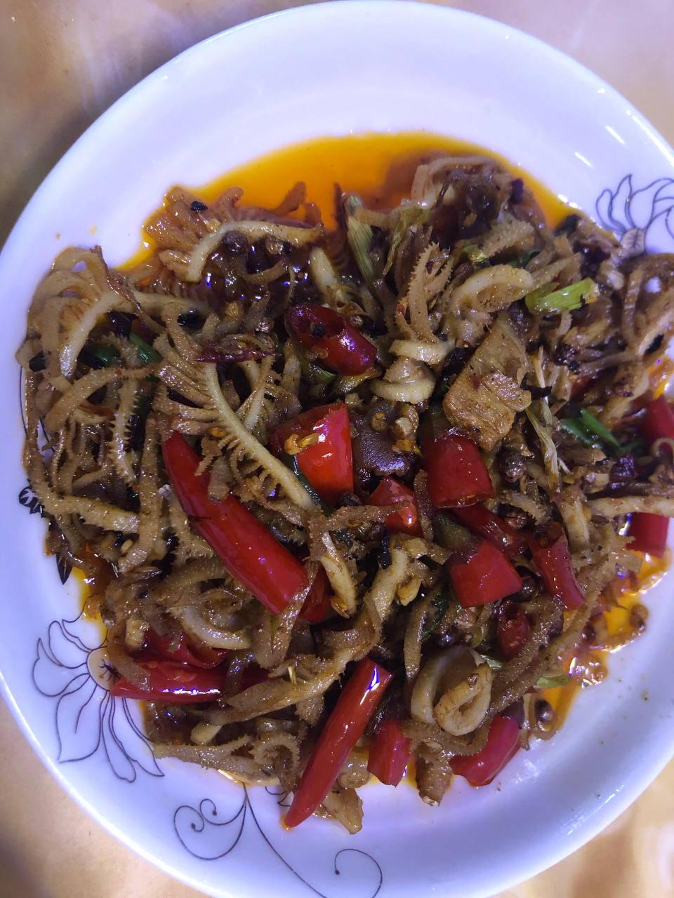 爆炒毛肚