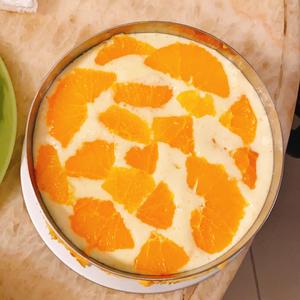 香橙乳酪慕斯蛋糕的做法 步骤9