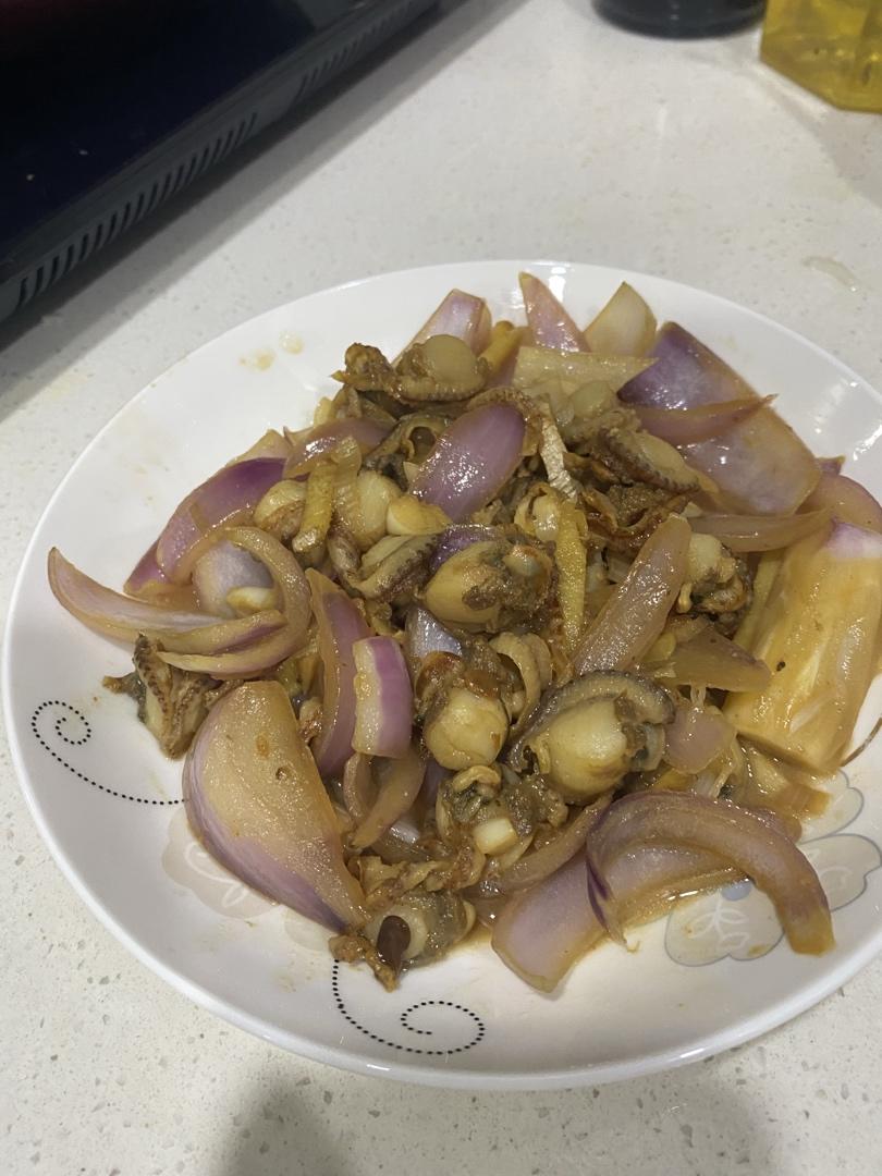 家常小炒扇贝肉