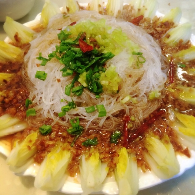 蒜蓉粉丝娃娃菜