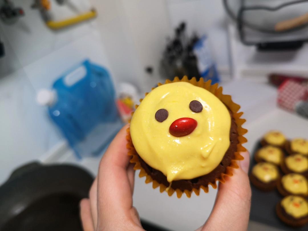 万圣节鬼怪蛋糕 超软巧克力马芬/阿猪烘焙视频：特别篇