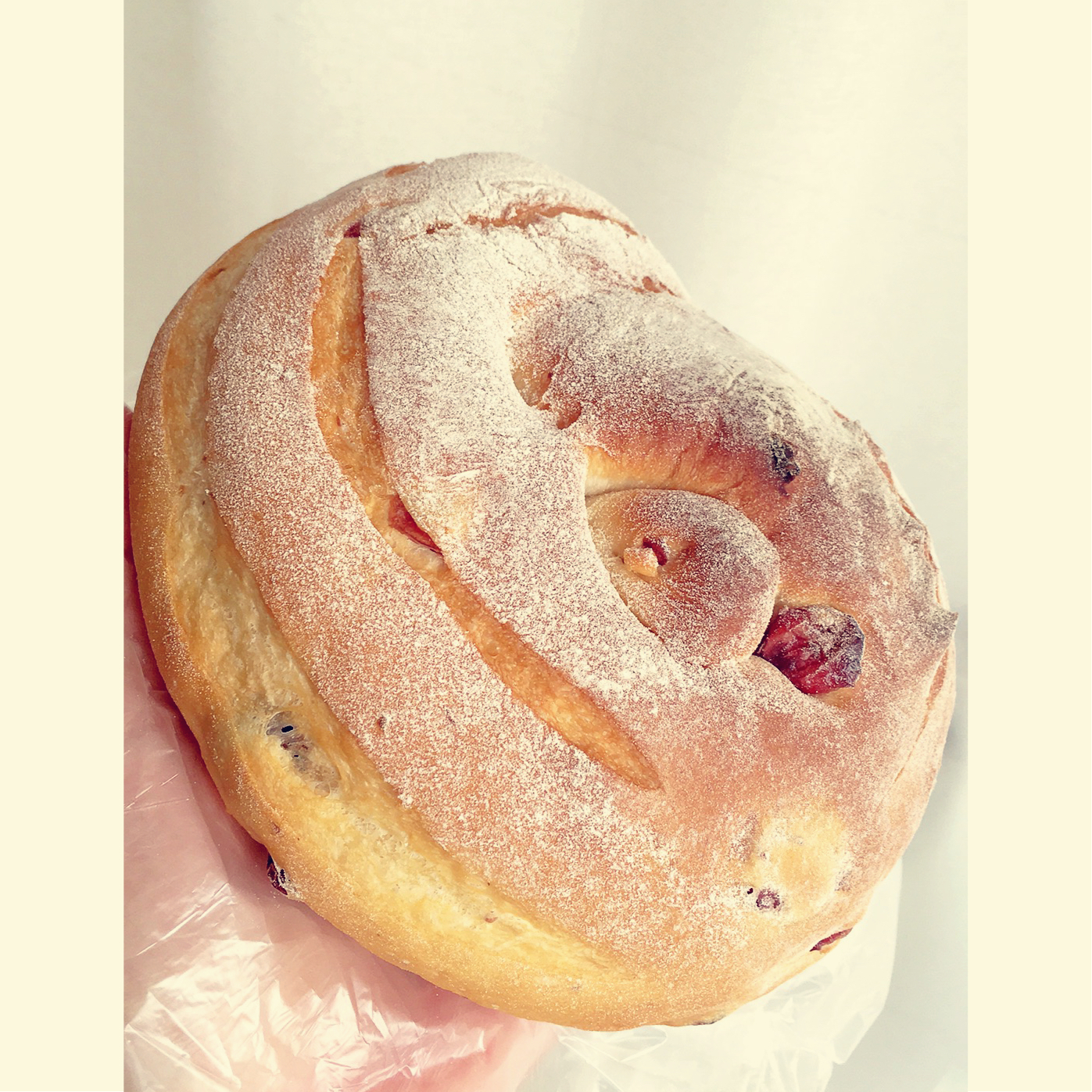 面包店里的常客——蔓越莓奶酪软欧