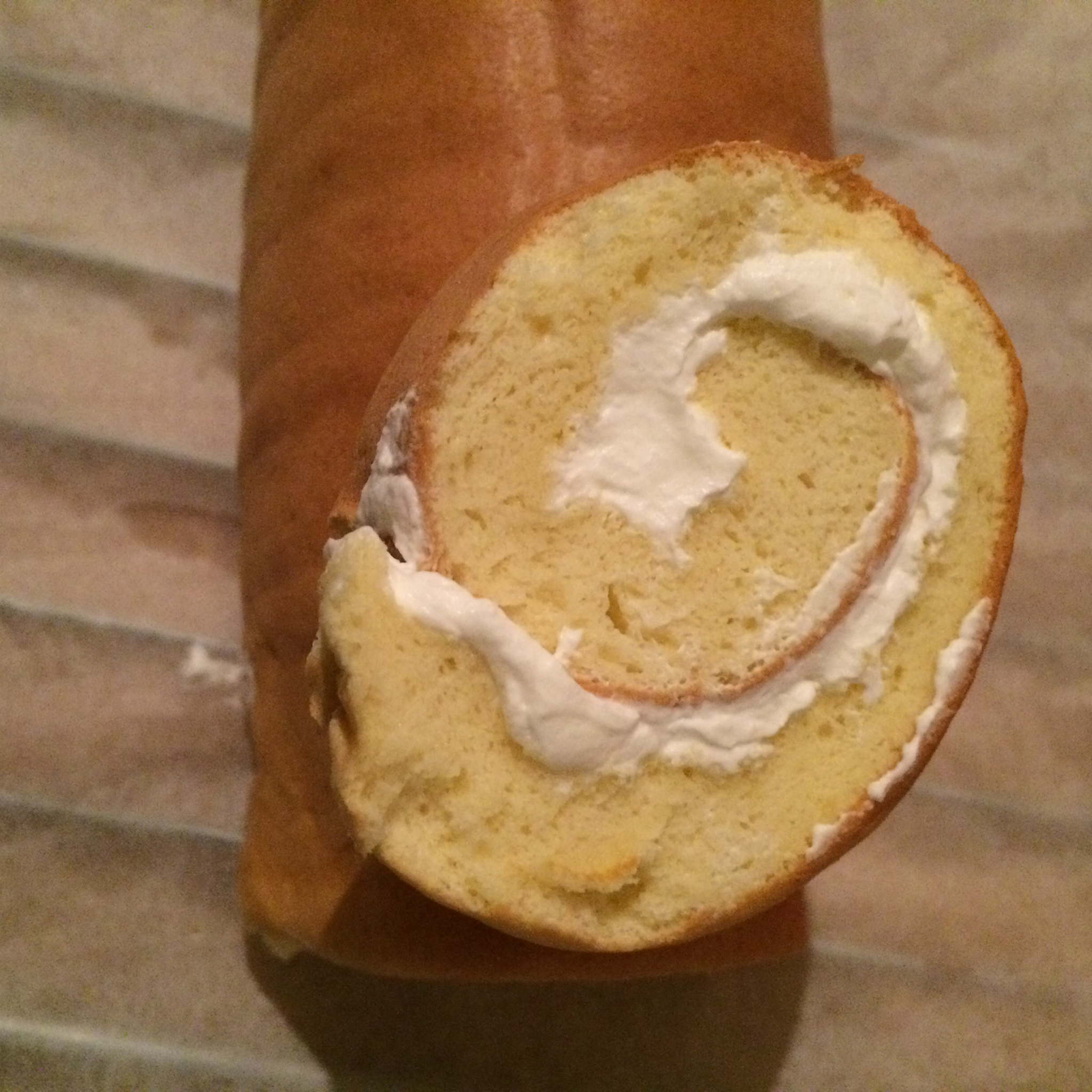 戚风蛋糕卷（家用30L烤箱自带烤盘之3蛋卷卷）