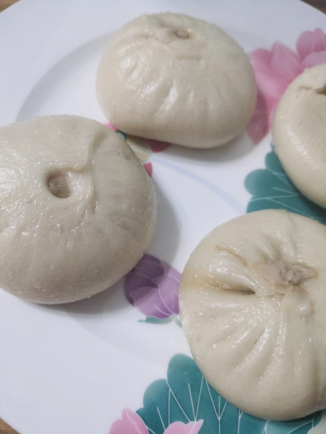一次发酵肉包子