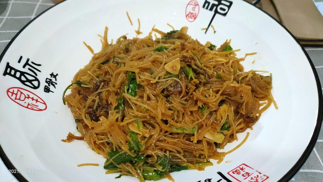 三丝鸡蛋炒粉😋超级懒人食谱，好吃不腻