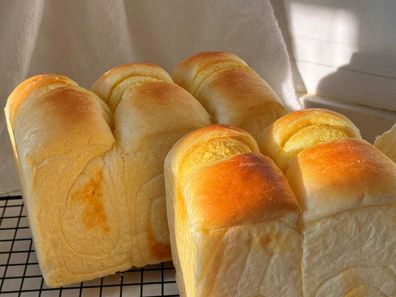 纯奶手撕吐司的做法 步骤1