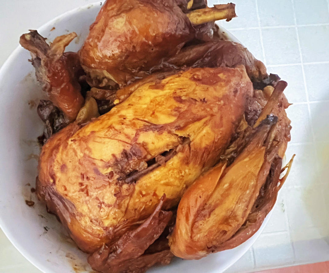 简易版电饭煲烤鸡
