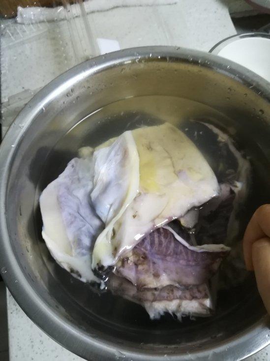 清洗墨鱼干方法