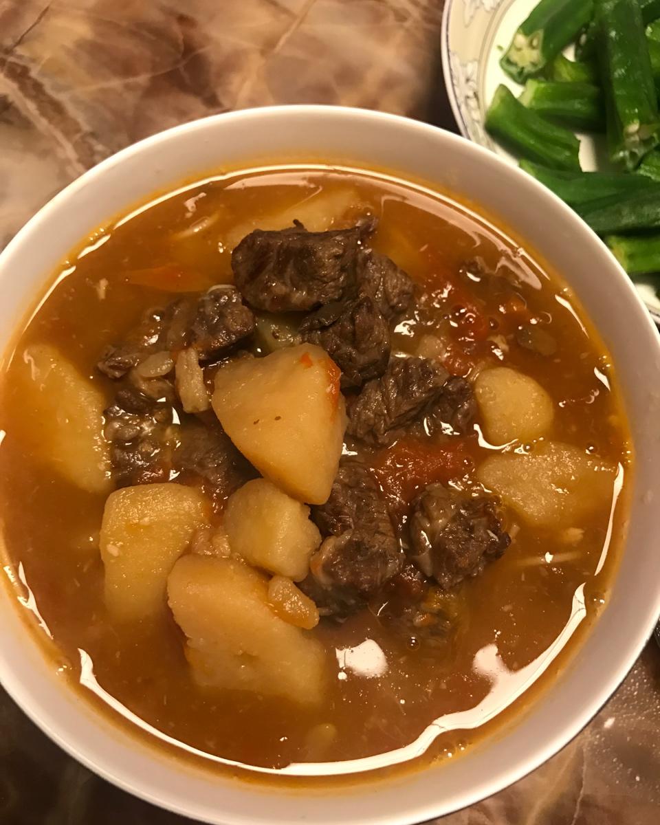 番茄土豆炖牛腩（高压锅版）