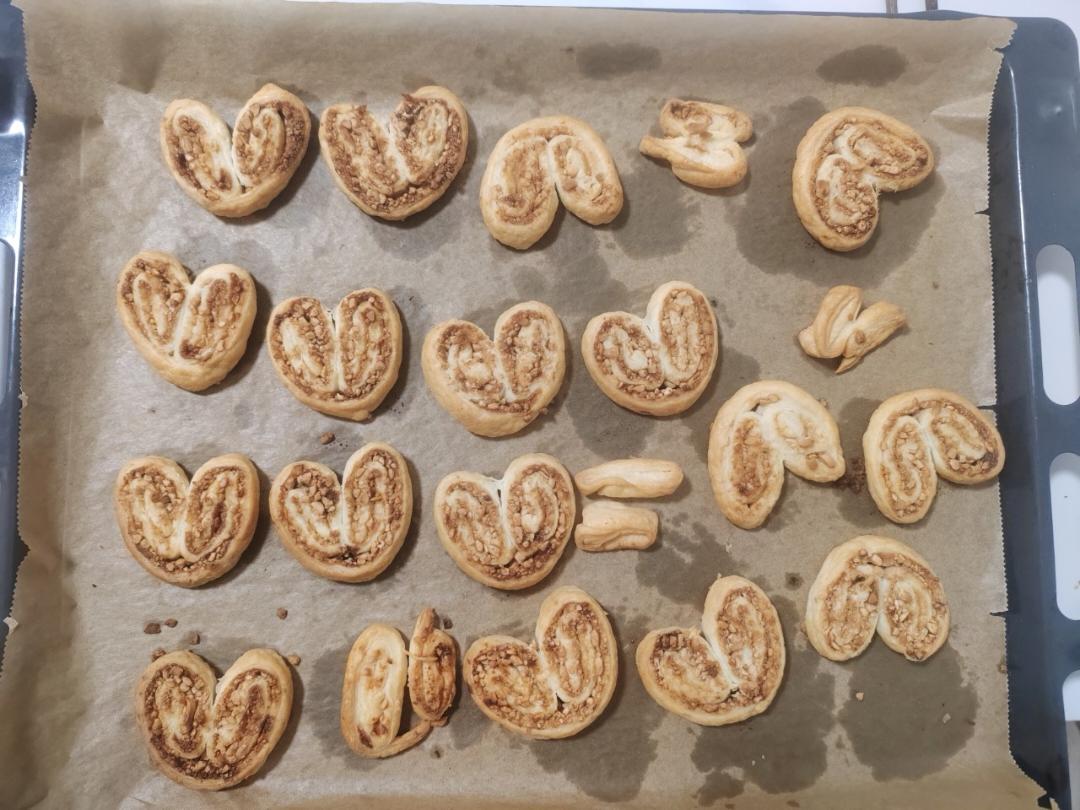 杏仁蝴蝶酥，有烤箱就能做成功的法式经典酥皮点心