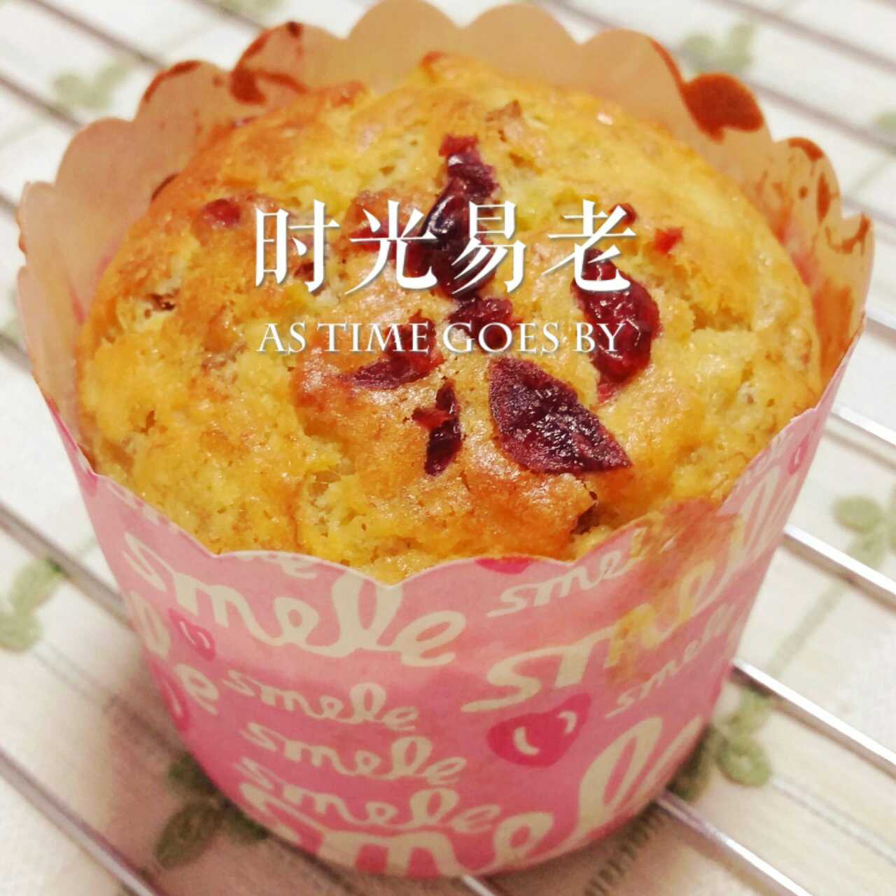 少女心的香蕉蔓越莓玛芬