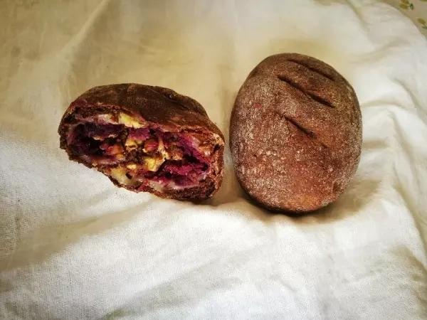 超级好吃简单好做的可可麻薯软欧面包