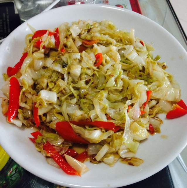 酸辣卷心菜