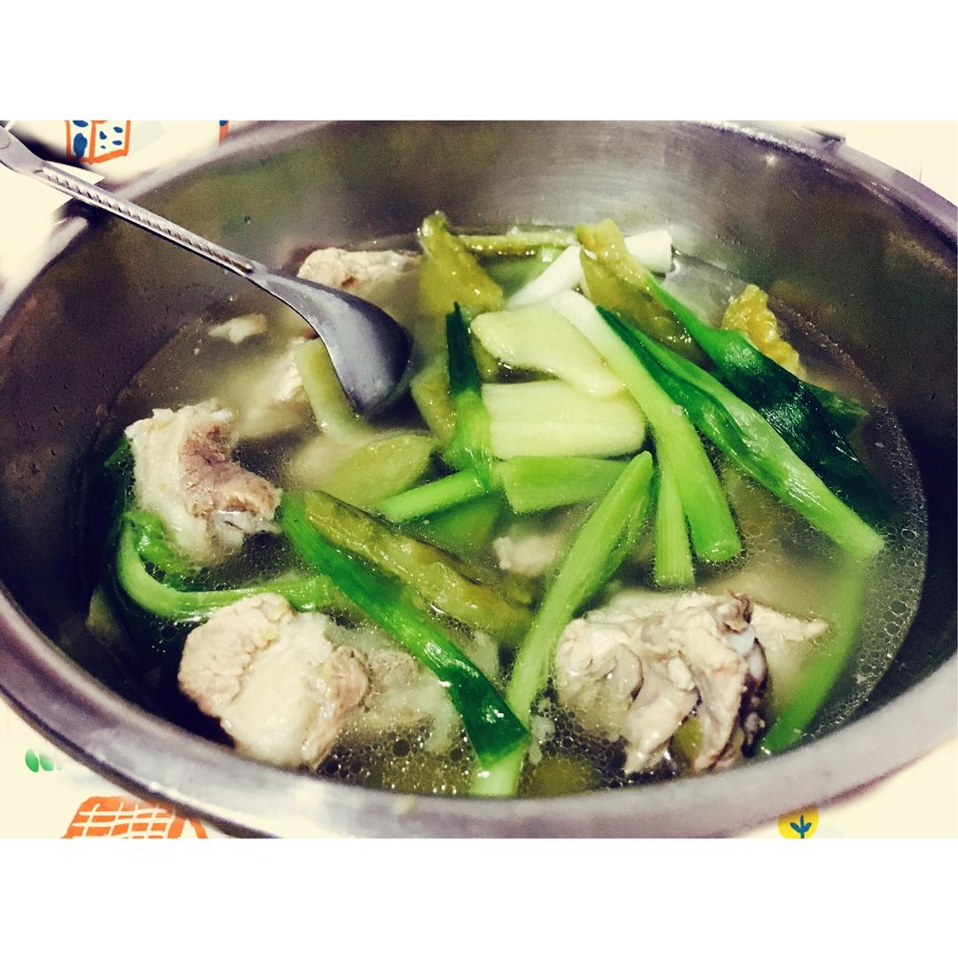 凉瓜排骨汤