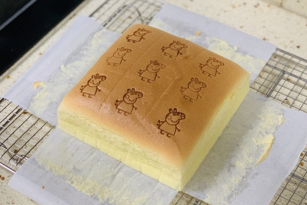 原味古早蛋糕（六寸方模）