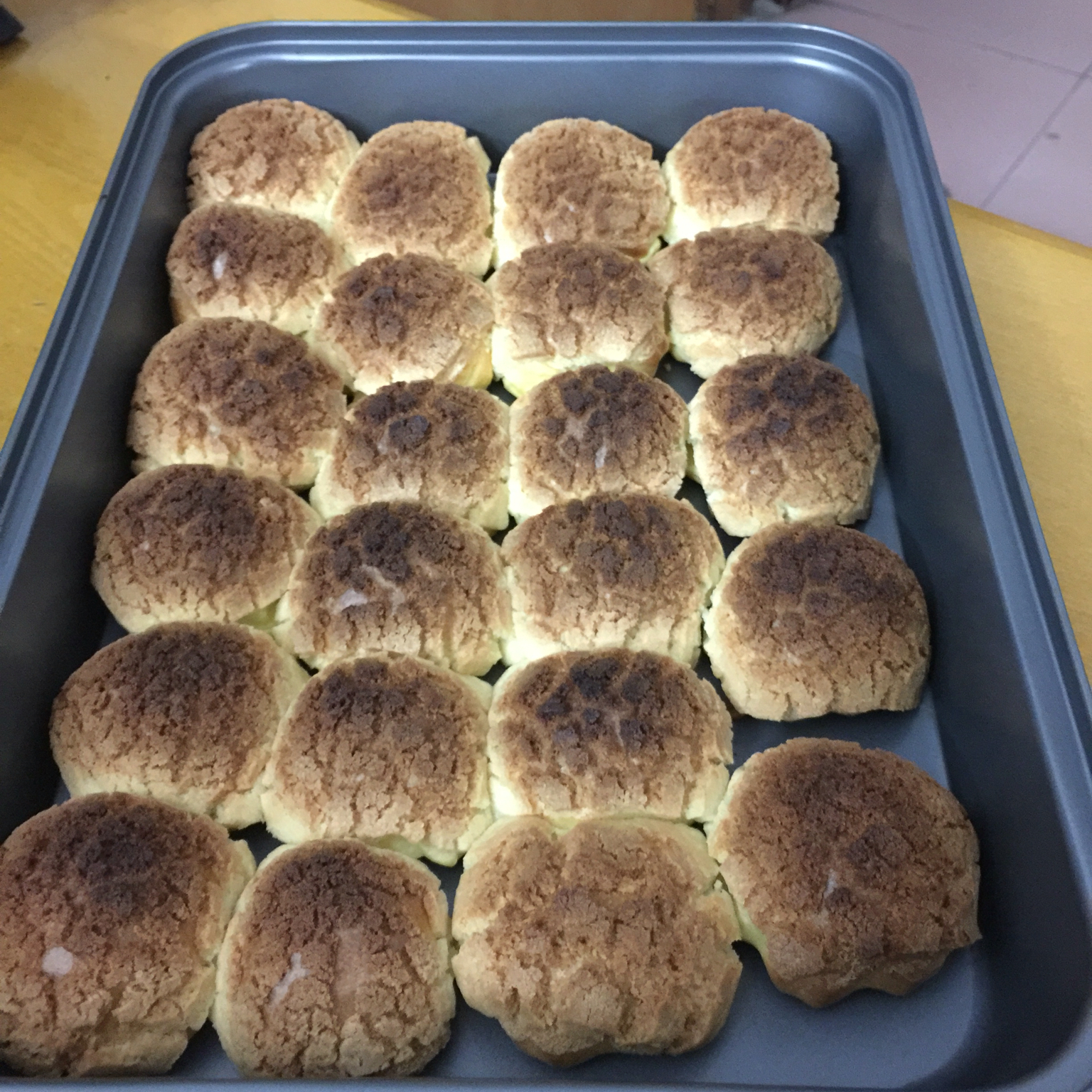 十分美味的酥皮泡芙