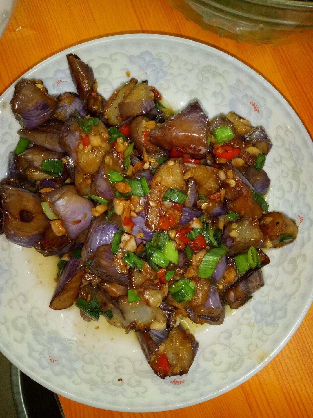 红烧肉沫茄子