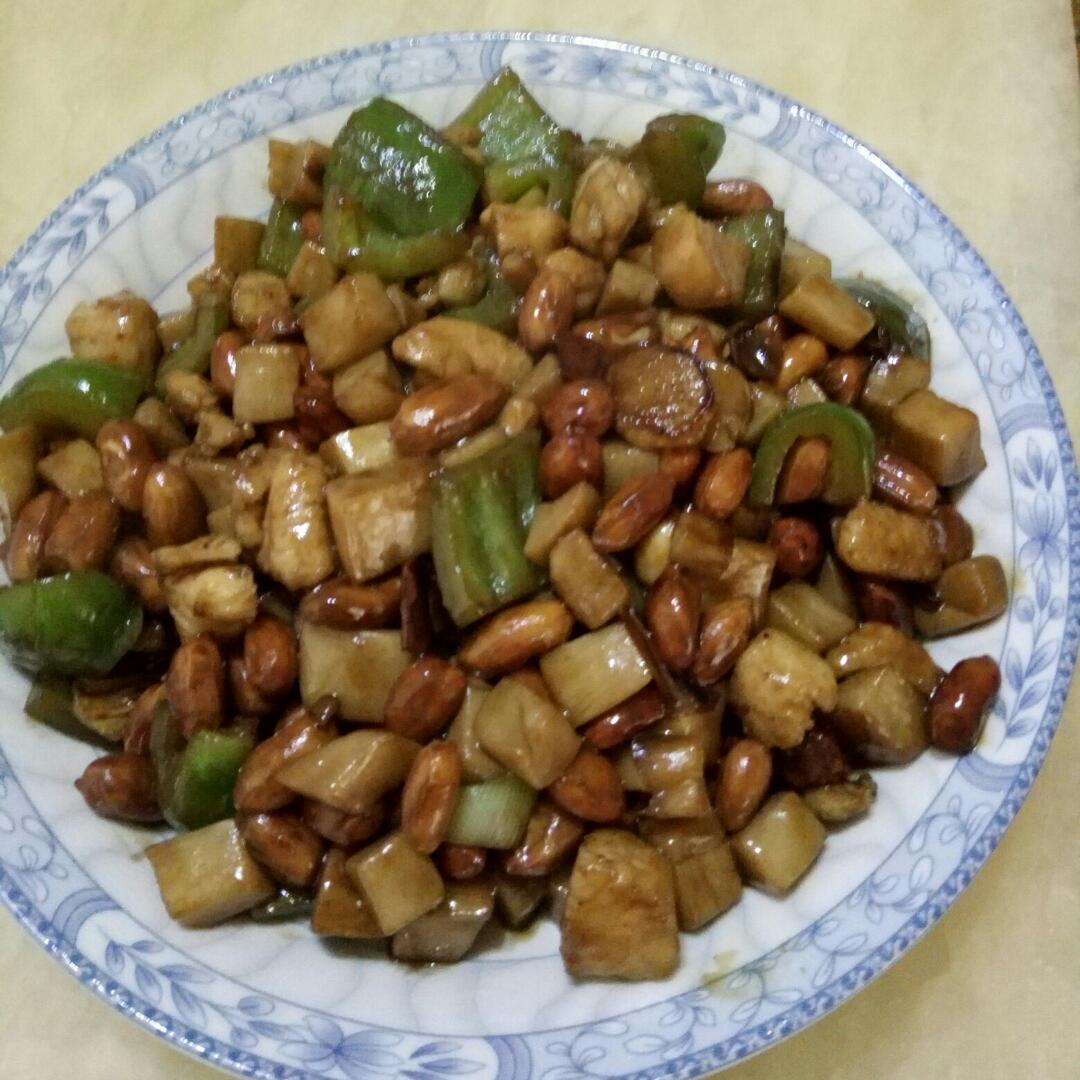 宫爆杏鲍菇