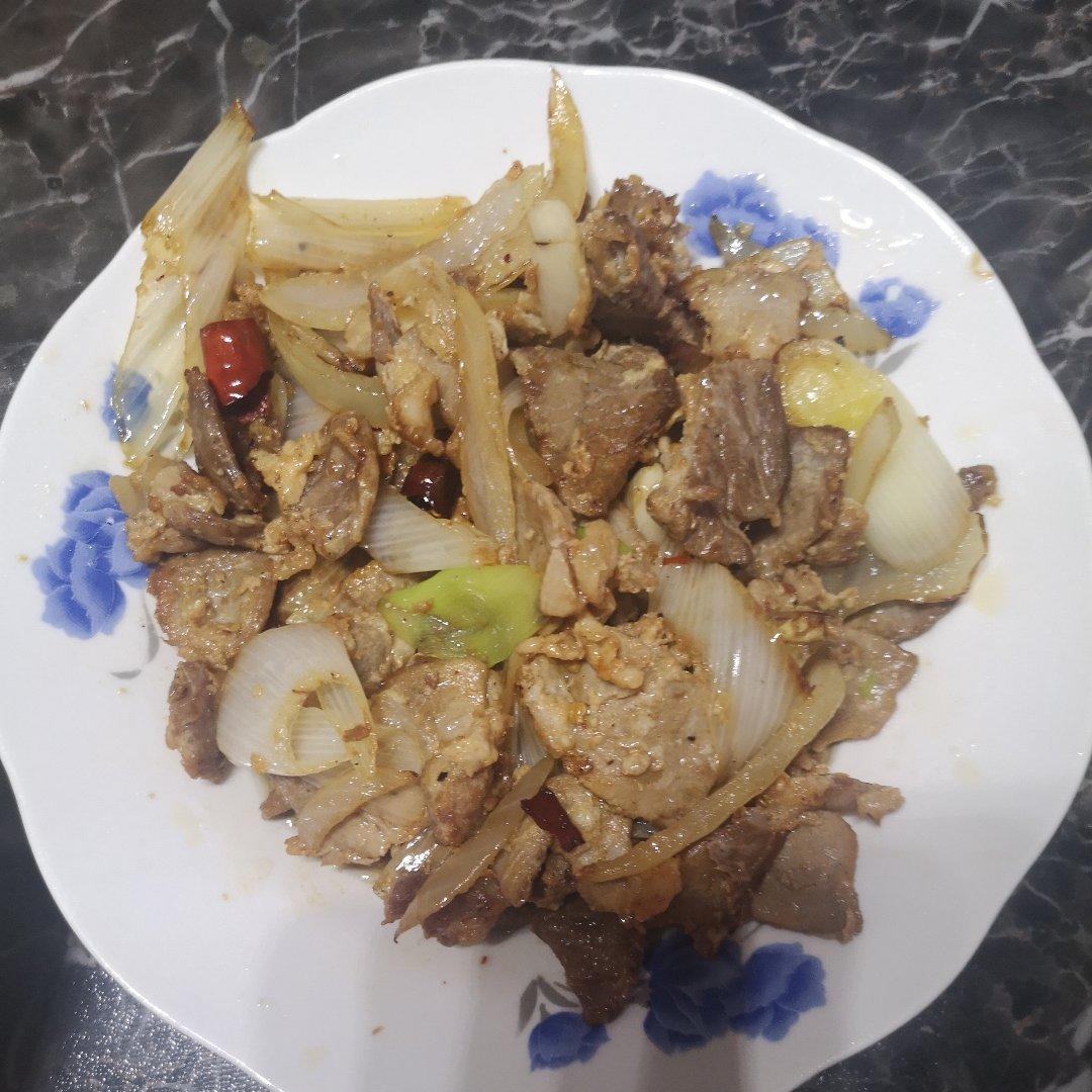 葱爆羊肉