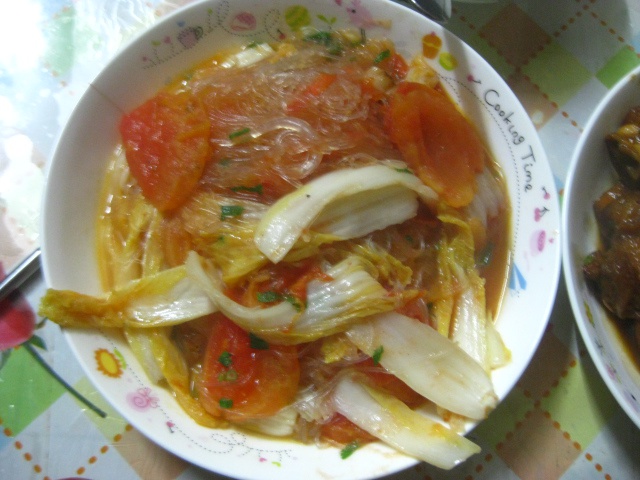 番茄炒白菜