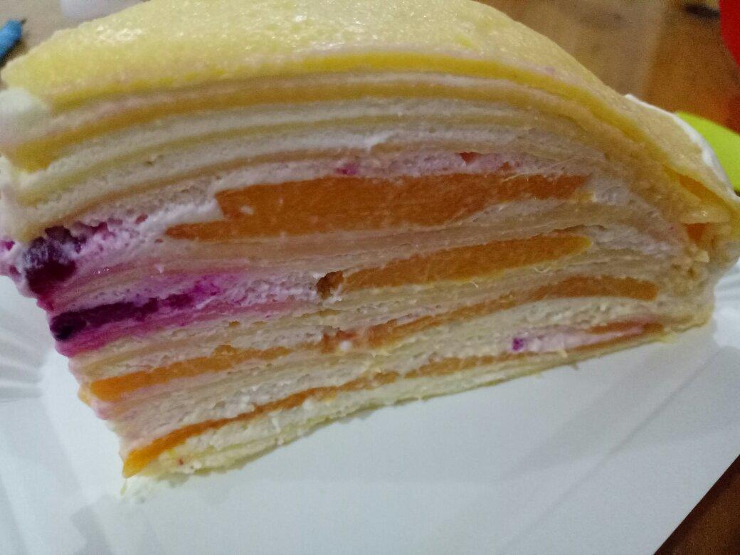 一点馨做的原味千层蛋糕