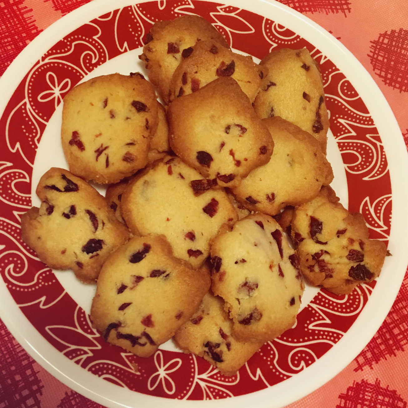 蔓越莓饼干的做法（烤箱做饼干）