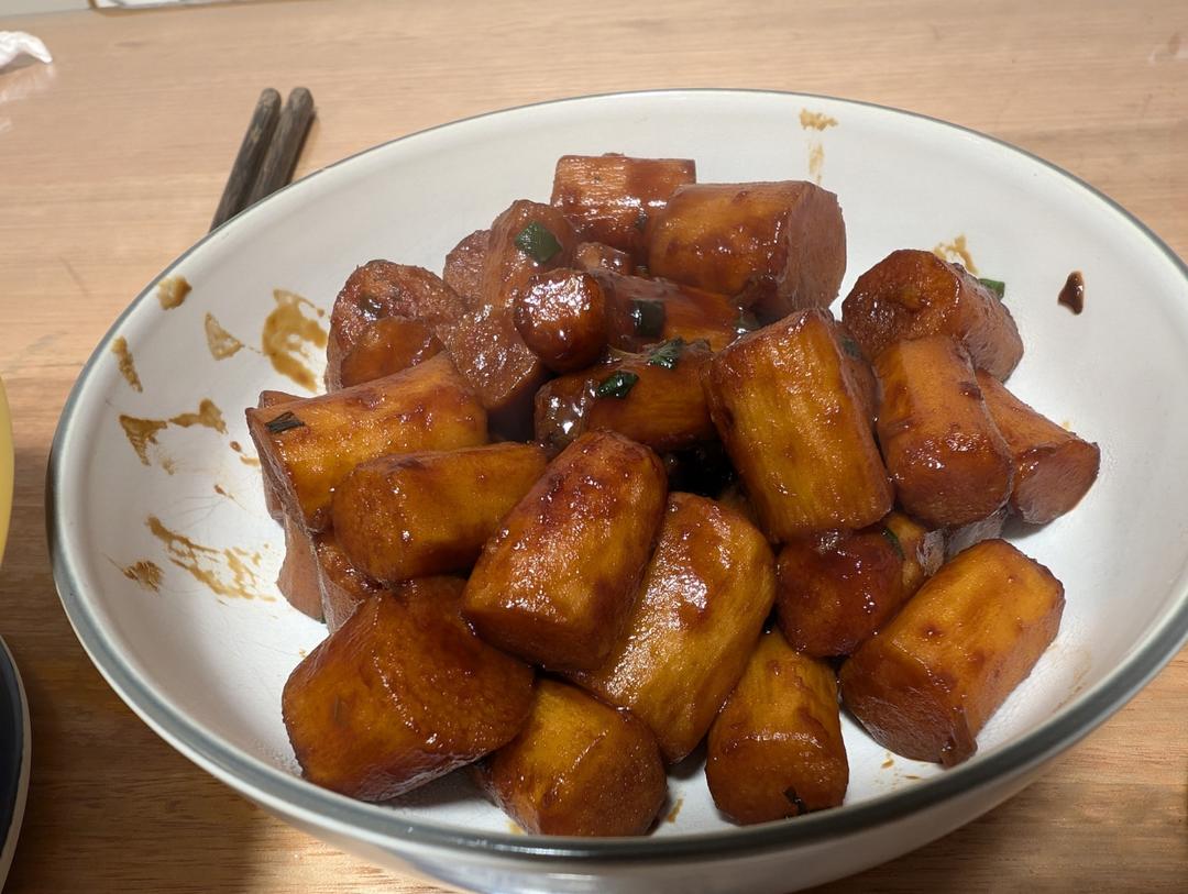 零失误的湘菜～酱汁淮山(山药)