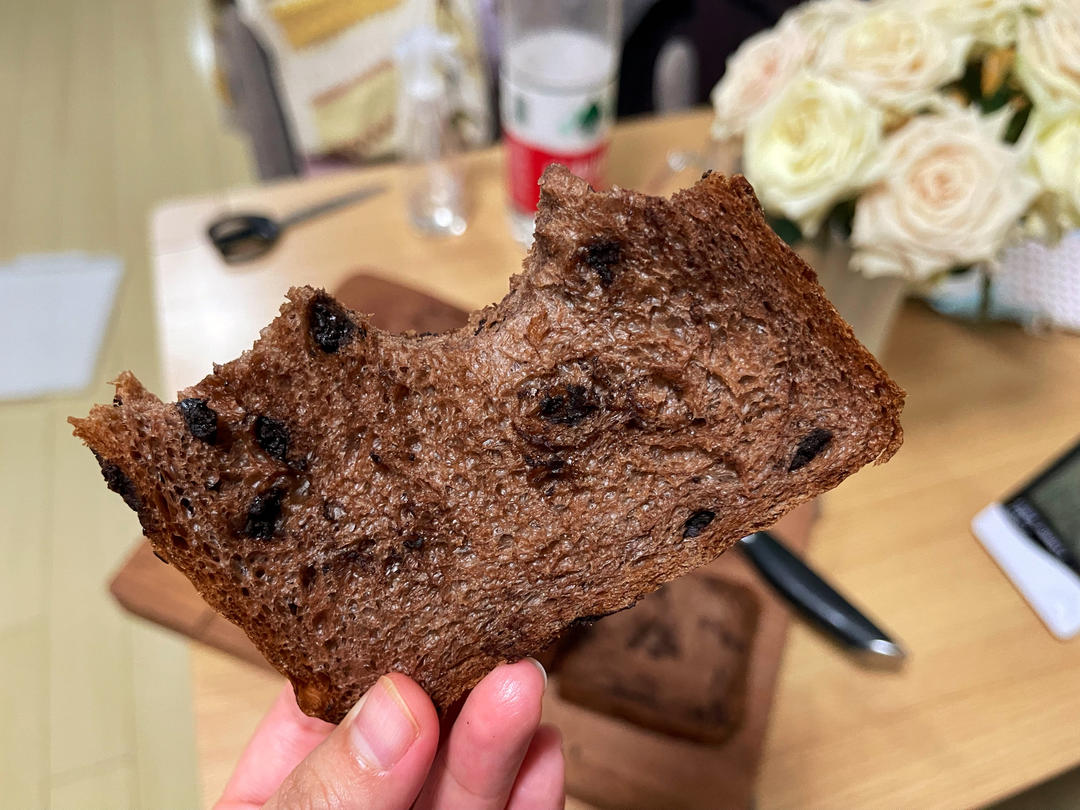 好吃到翘jiojio的巧克力生吐司