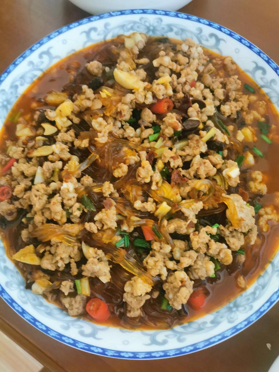 蚂蚁上树(肉末炒粉丝)超下饭‼️十分钟搞定