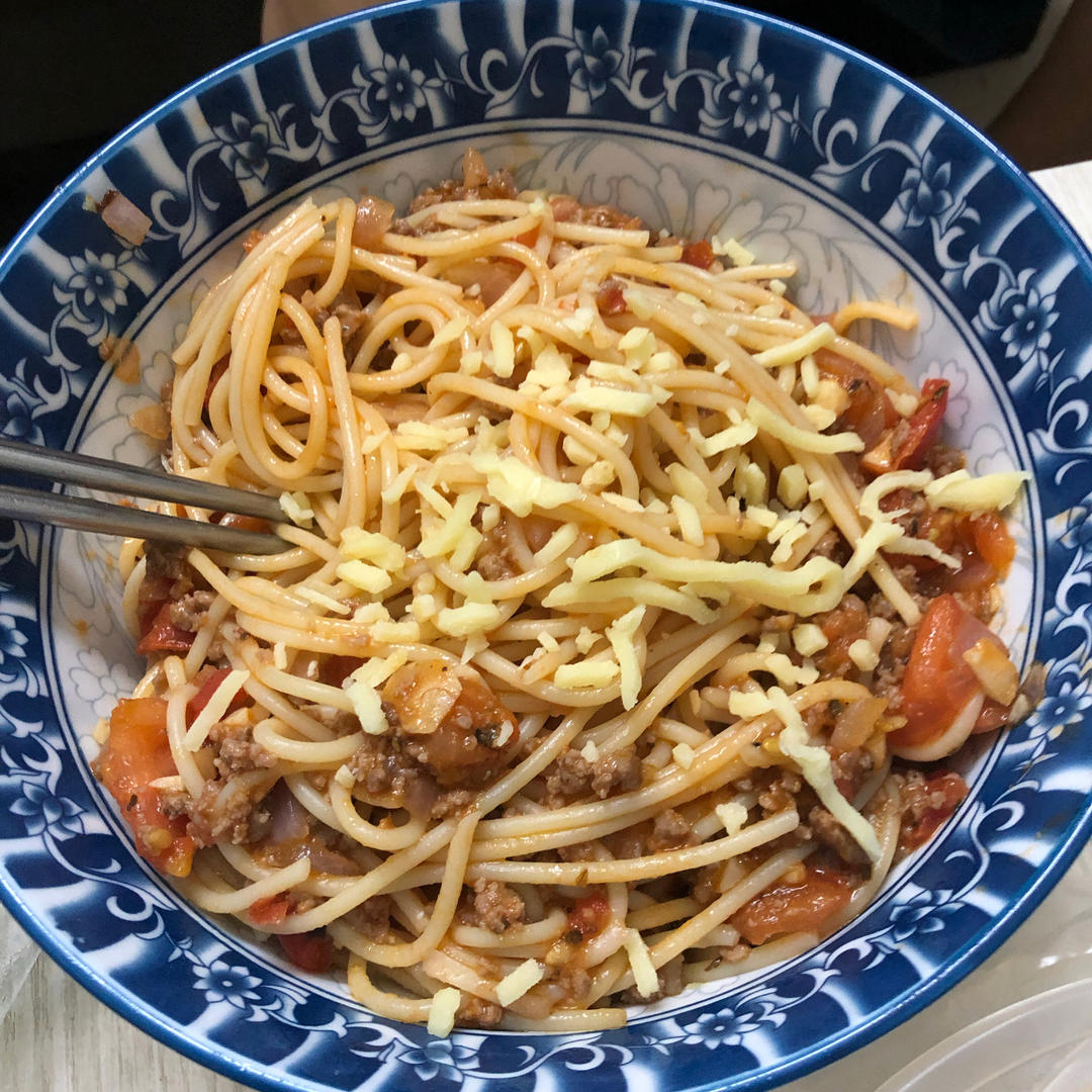 【番茄肉酱意面】