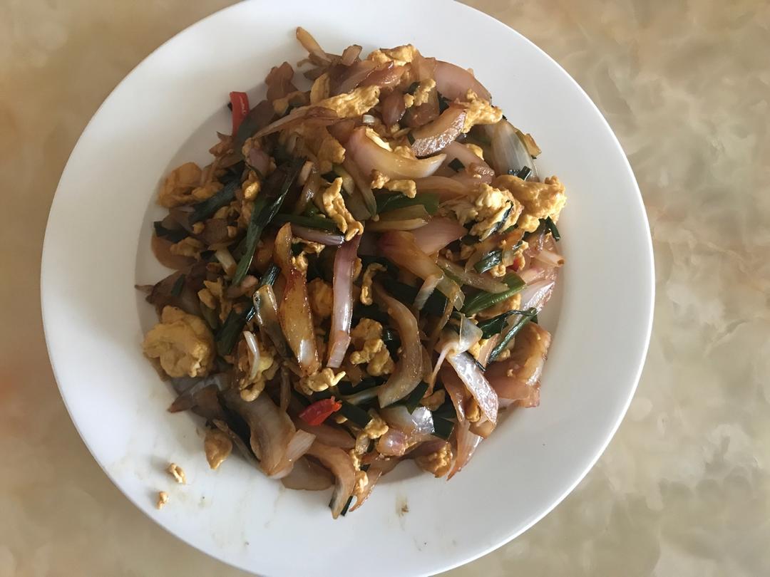 洋葱炒蛋