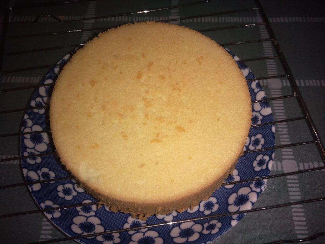 6寸原味戚风蛋糕