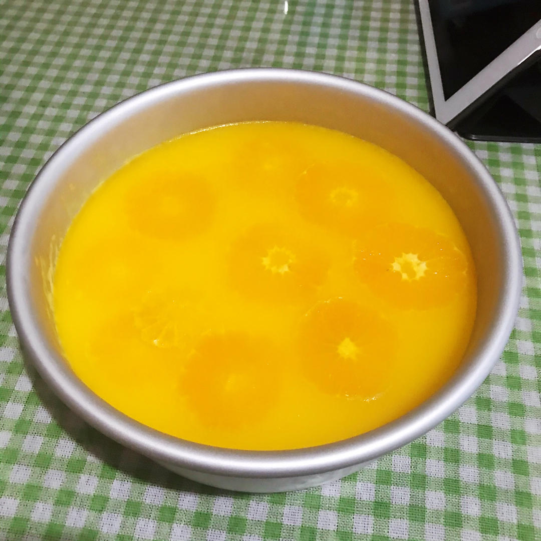 （新手0失败）六寸香橙慕斯蛋糕