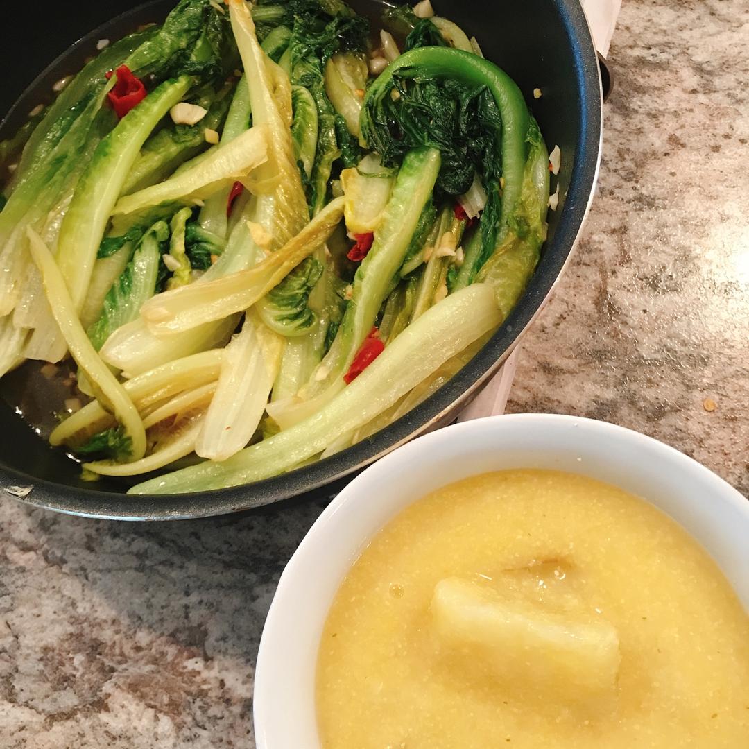 炝炒生菜